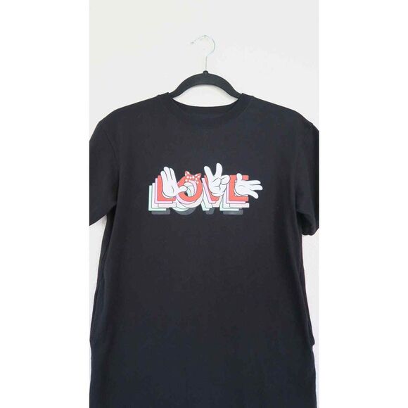 Uniqlo x Disney Girl's AMBUSH UT LOVE GRAPHIC T-SHIRT‎ DRESS. Size 9-10 - Picture 2 of 8